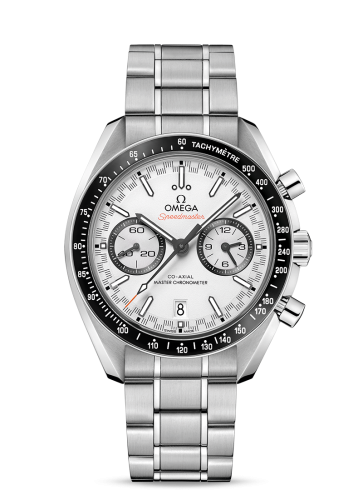 Omega Speedmaster Racing Master Co-Axial Stainless Steel / White / Bracelet